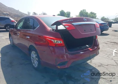 2019 Nissan Sentra Sv z USA, uszkodzony, nr VIN 3N1AB7AP5KY256844